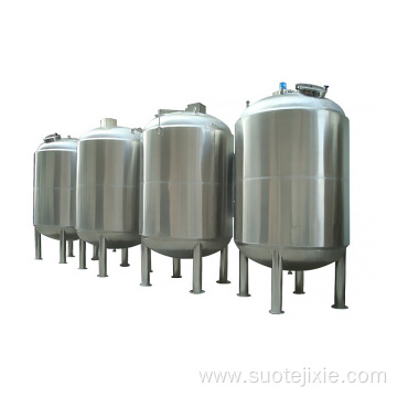 Sanitary customized storage tank